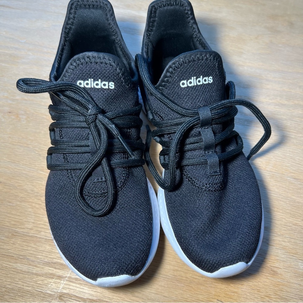Adidas Womens Puremotion Adapt 2.0 Black Slip On Sneaker Size  6